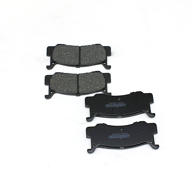 Manufacturer Custom Semi-metallic Wear Resistant D366-7257 Accessories Automobile Spare Parts Car Brake Pads