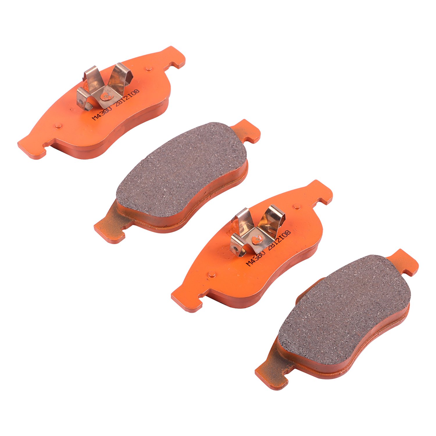MS-0104 MASUMA Guangzhou Stock Brake Pads Back Plate H6 Brake Pad for Haval for Honda for Pilot for Volvo for Changan for Nissan