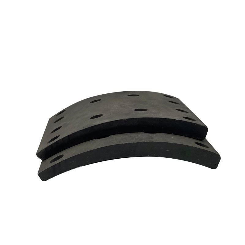 Hamako Spare Parts High Quality Brake System Non Asbestos Ceramic 19553 Brake Lining Truck Brake Pad Lining