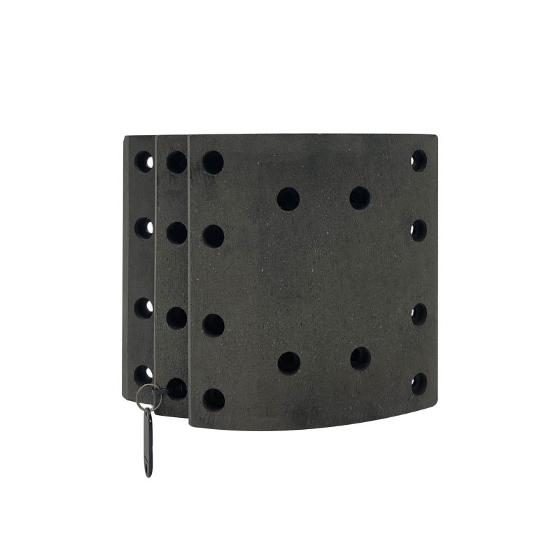 Hamako Spare Parts High Quality Brake System Non Asbestos Ceramic 19553 Brake Lining Truck Brake Pad Lining
