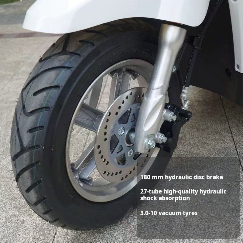 800W Electric Tricycle Household Small Scooter Three-seat Adjustable Tricycle Electric Bicycle