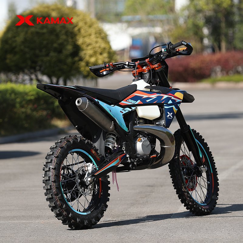 Kamax Factory Wholesale Kamax K23 Dirt Bike 2 Stroke Motor Cross Off-Road Motorcycles 300cc Gas Dirt Bike