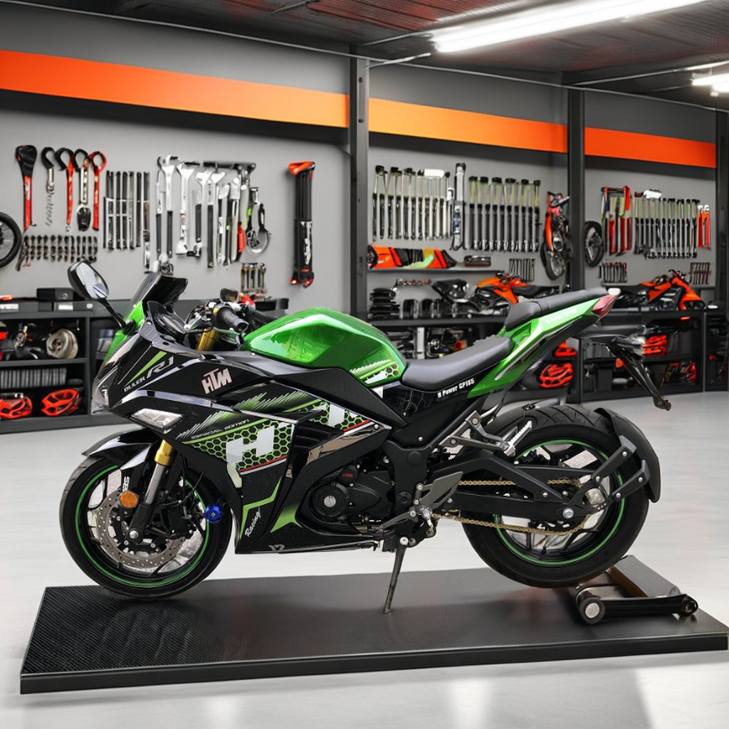 400cc High-Speed Racing Motorcycle XRZ Manufactory Electric Start Double Disc Brake Water Cooling CDI 1 Cylinder 4 Stroke
