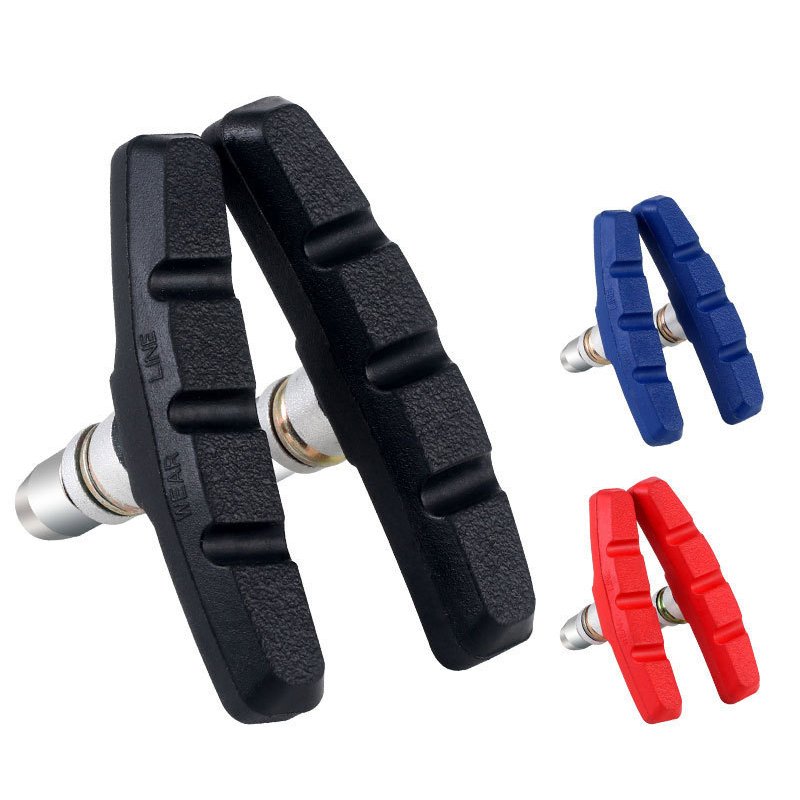 TOOPRE Qualidade Andar De Bicicleta V Mountain Brake Pads Bike Freio De Couro Pasta Bicycle Brake Pads