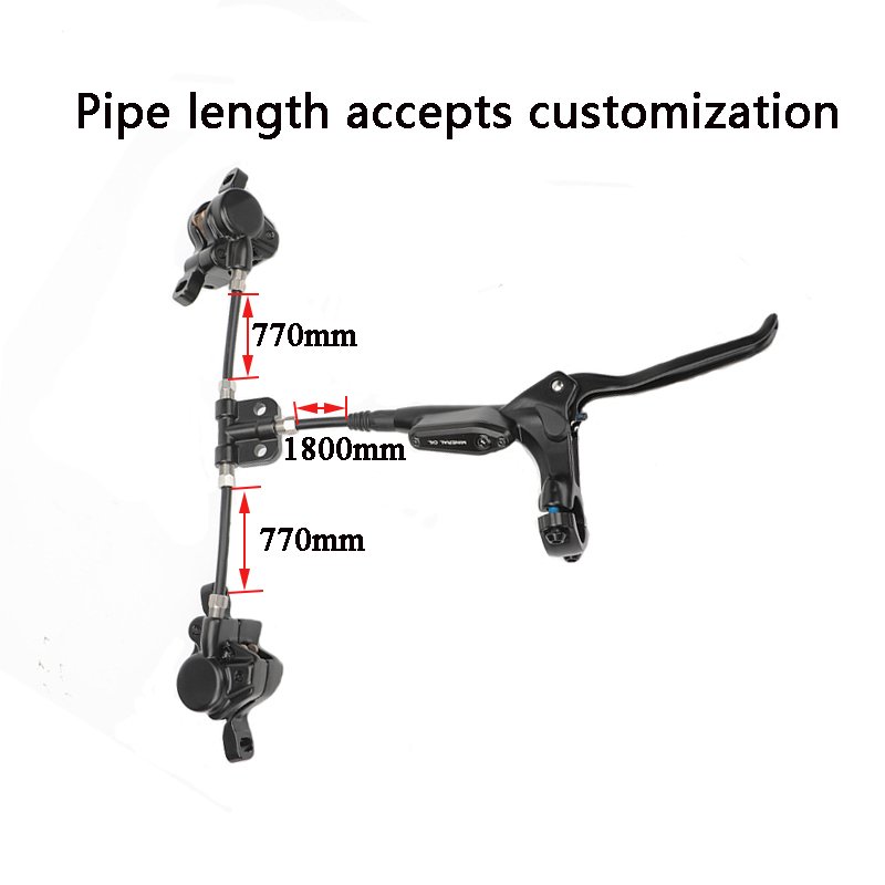 MODIAN Cargo Bicycle Hydraulic Brake Tricycle Hydraulic Disc Brake Cycle Hydraulic Brake