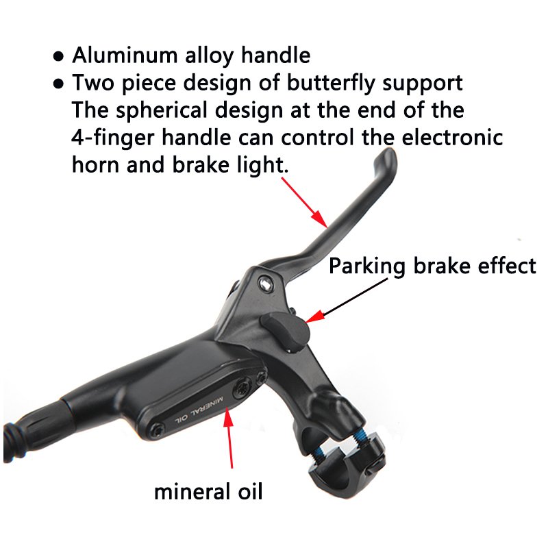 MODIAN Cargo Bicycle Hydraulic Brake Tricycle Hydraulic Disc Brake Cycle Hydraulic Brake