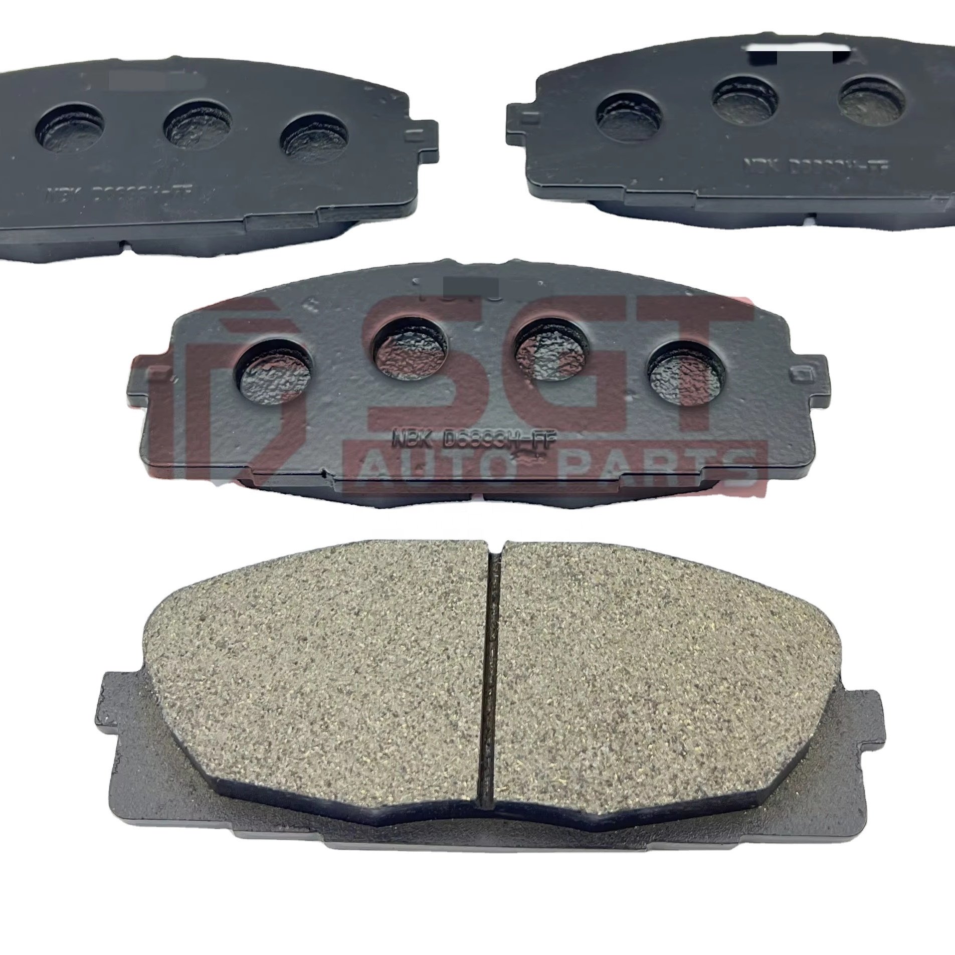 OE D1434 D2251 04465-26420 Ceramic Brake Pads for Toyota Hiace Japan Car 24680 Car Break Pad Pastillas De Freno