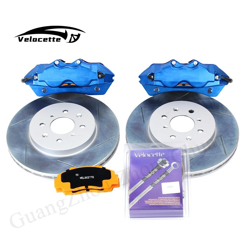 Big Brake Caliper Kit with 282mm Brake Discs Front Rear Wheel Car Upgrade Auto Brake System Pads for Spoon Sports G35 Body Kit