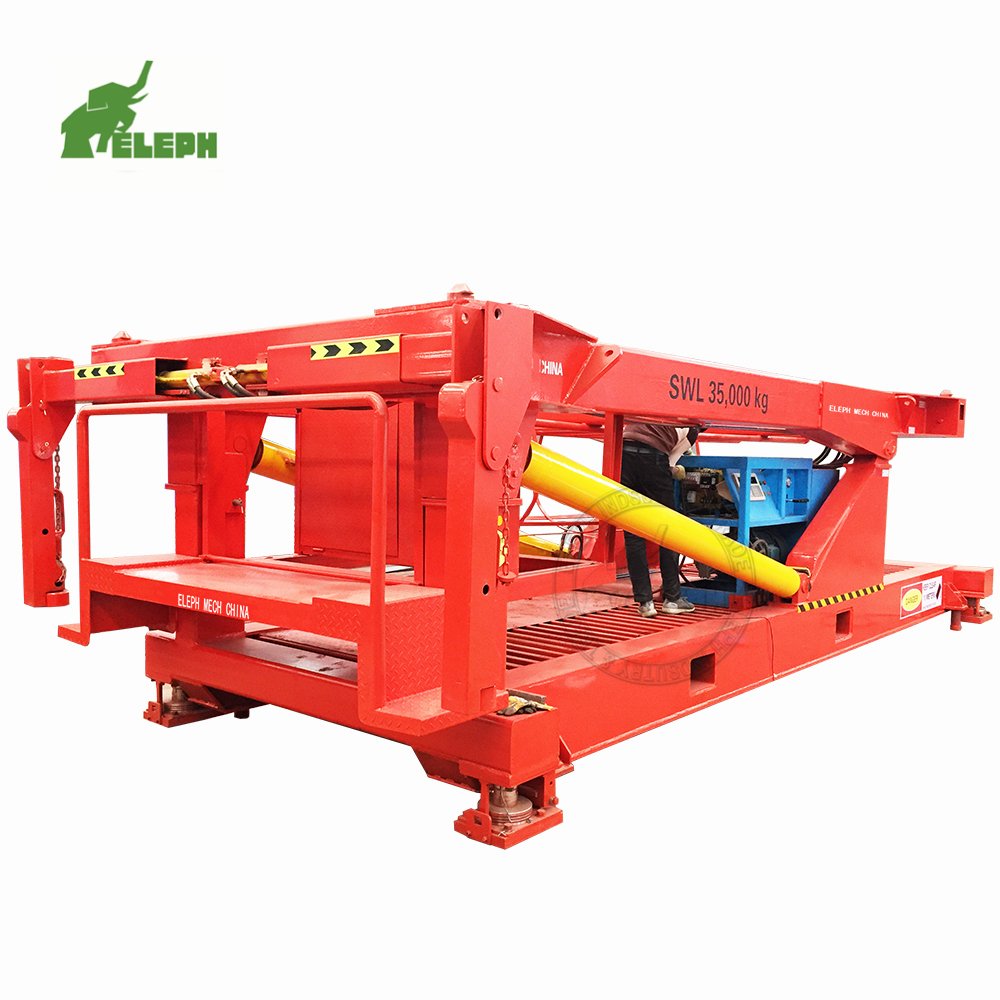 Telescopic Hydraulic Cylinder Container Unloading Lifting Tilter for Sale