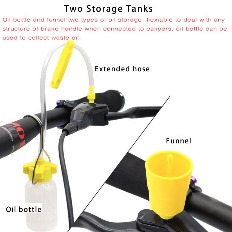 Top Sale Disc Brake Oil Universal Set Oil Filling Tool Advanced Version Oil Bleed Kit for Mountain Bike Maintenance Accessories