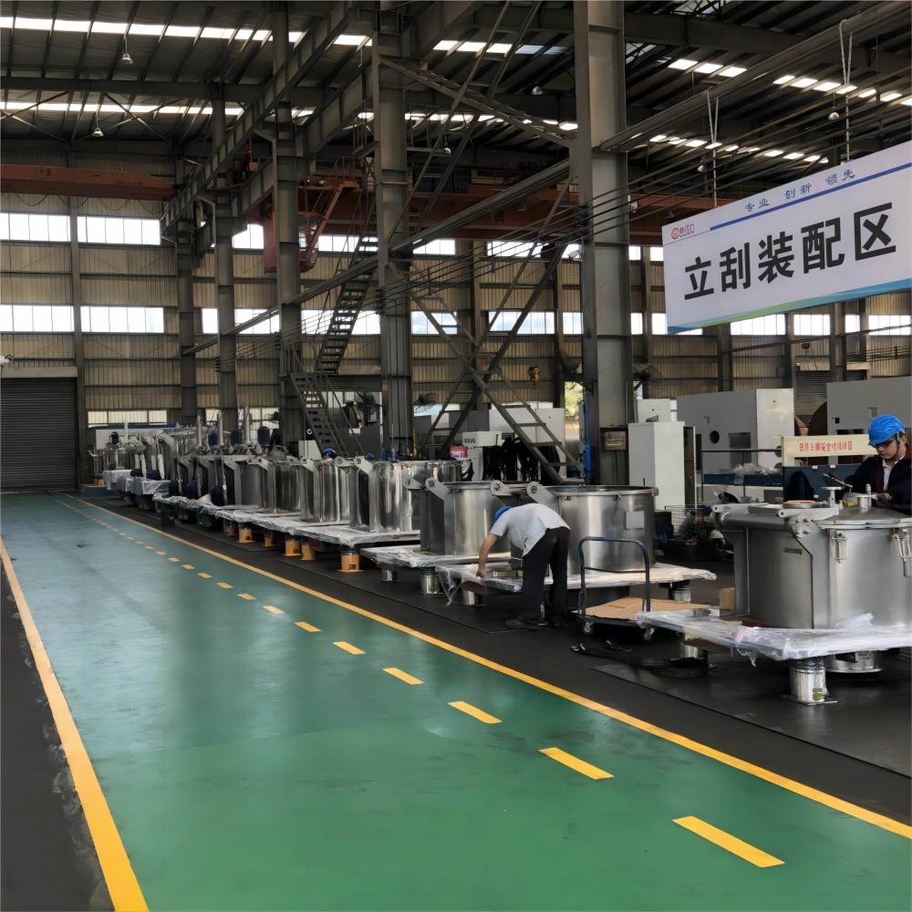 Industrial Vertical Solid Liquid Separation Machine L(P)GZ1400 Type Centrifuge Adopted with Dynamic Braking