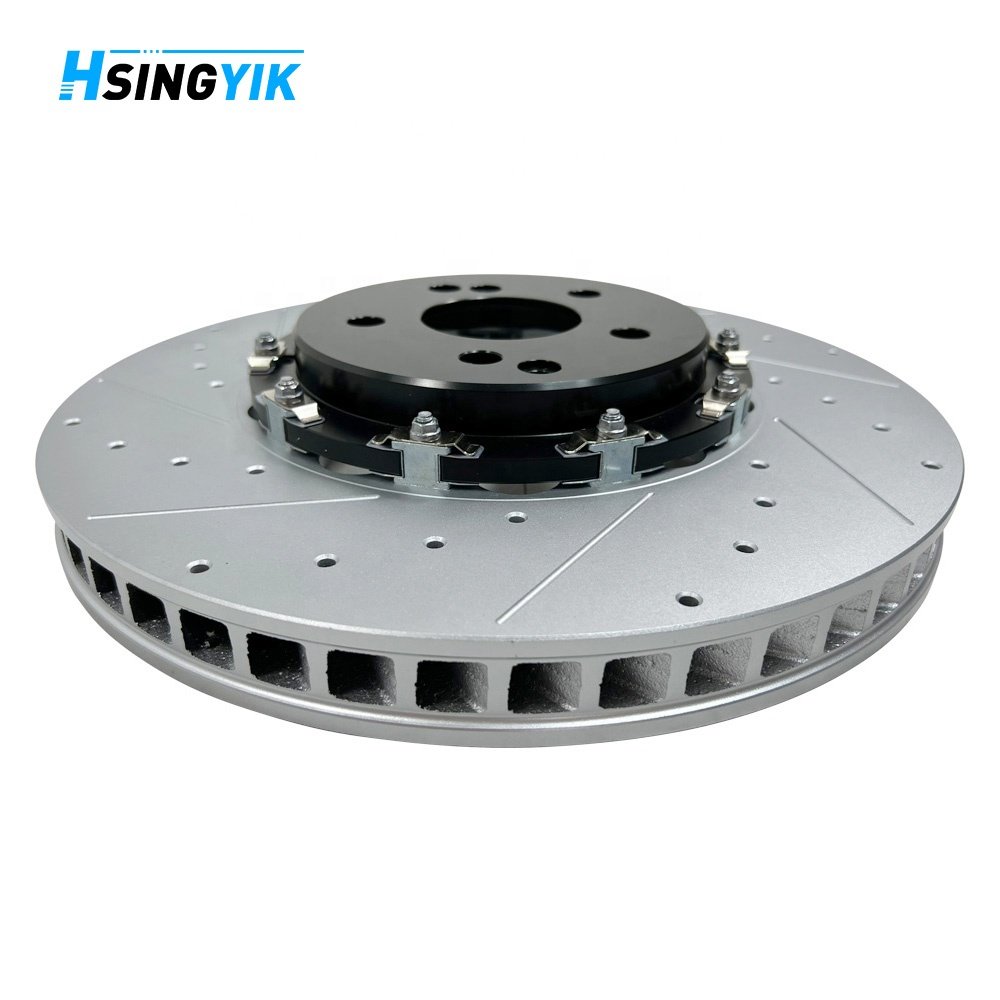 Hsingyik Lightweight Durable 84714265 345MM 2-Piece Front Brake Rotor for Corvette C8 Z51 Models 2020+ 25946317