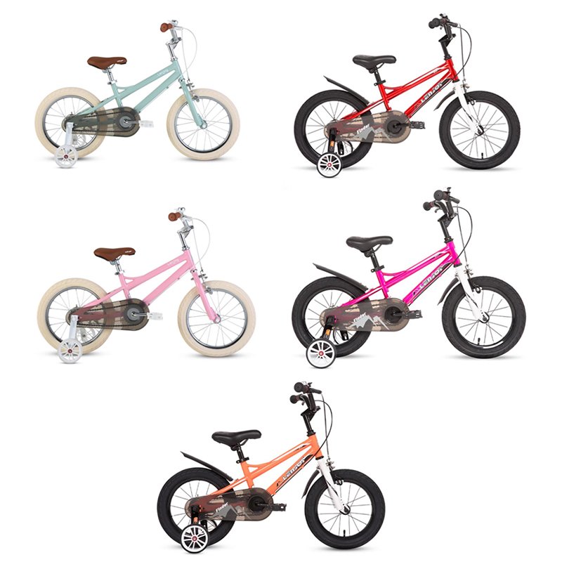China Manufacturer's Lightweight 14-Inch Online Carbon steel Kids Bike Pink For 4-8 Years Ordinary Pedal Bulk Supply