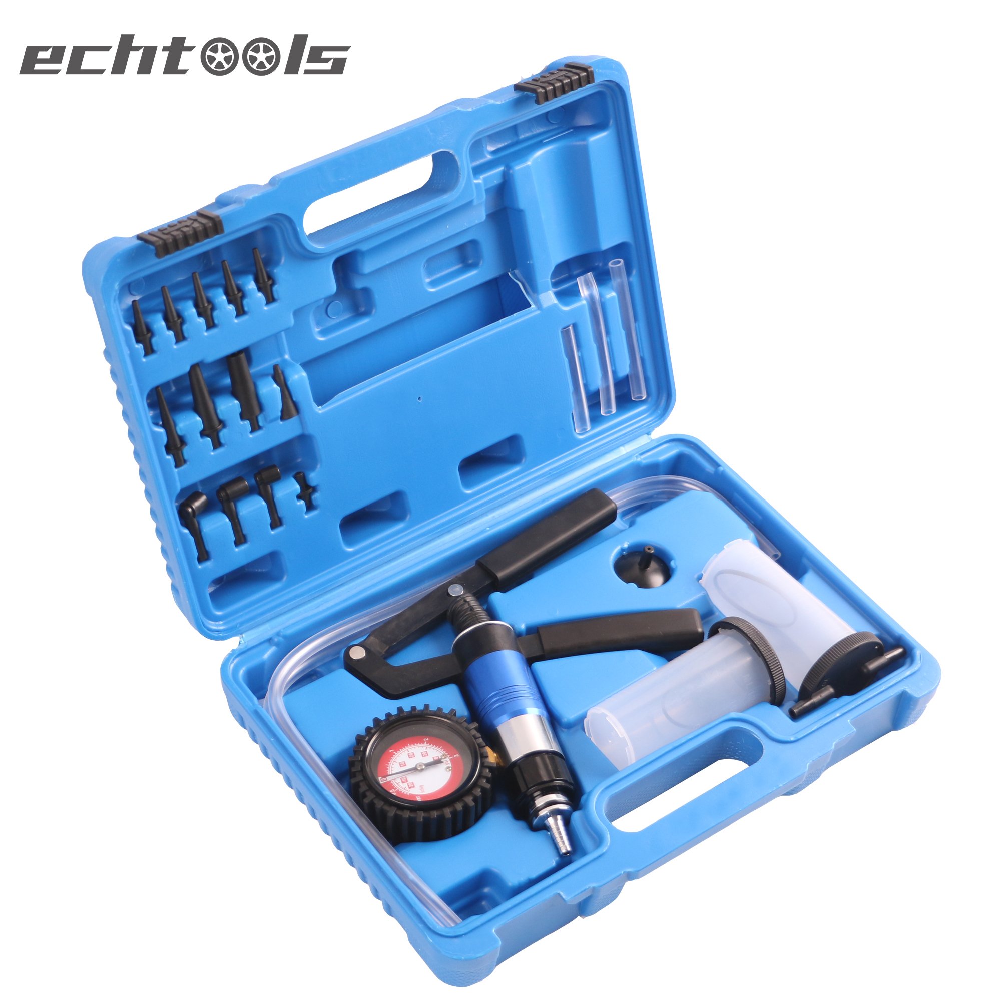 High Quality Vacuum Pump Tester Tool Kit Car Repair Tool Vacuum Pressure Pump Set EC1506