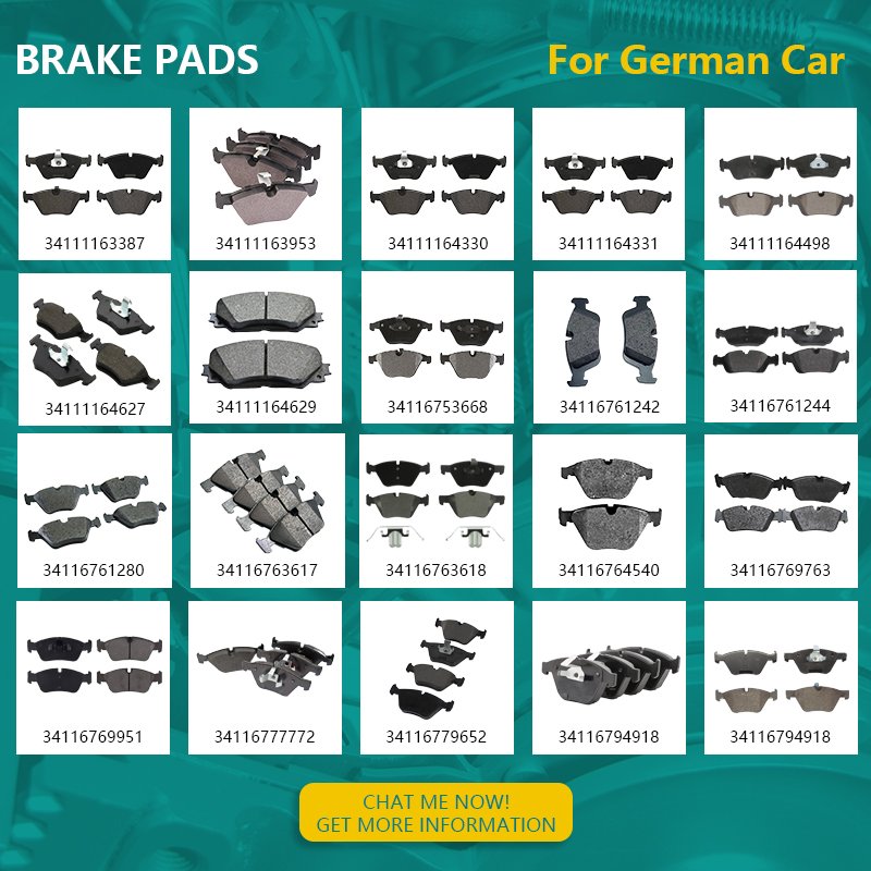 Front Brake Pads for Chery 6GN A5 E5 COWIN ARRIZO 5 J69-6gn3501080 J60-6GN3501080