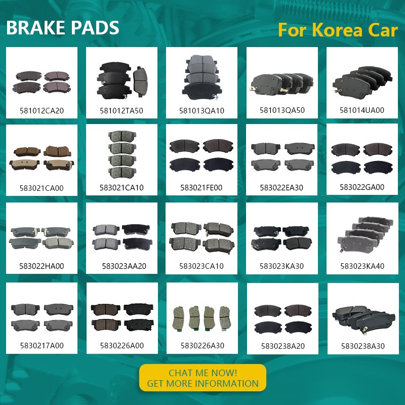 Front Brake Pads for Chery 6GN A5 E5 COWIN ARRIZO 5 J69-6gn3501080 J60-6GN3501080