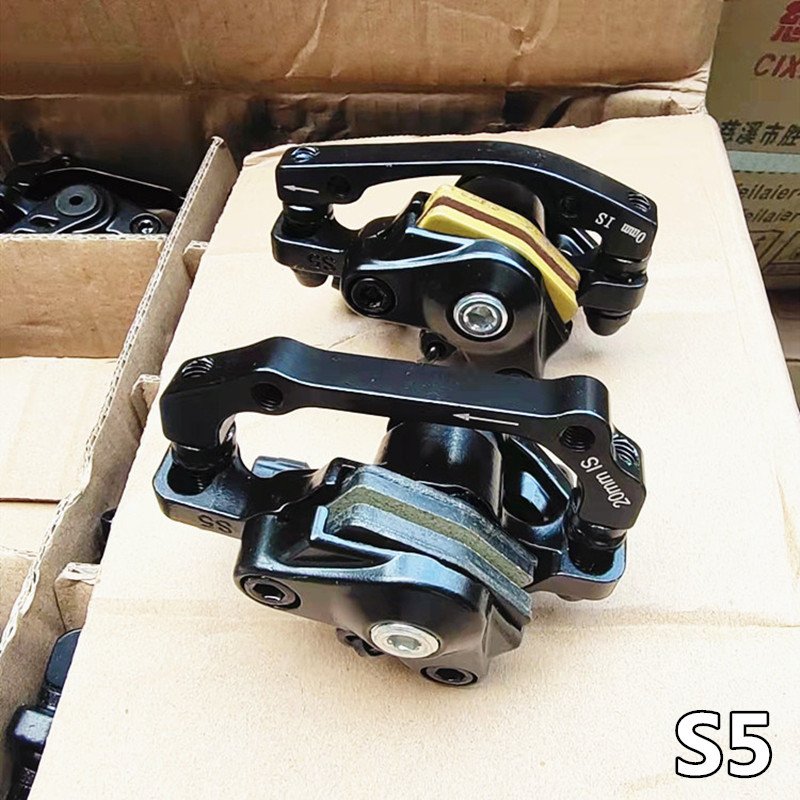 Bicycle Mechanical Brake Calipers,Aluminum Alloy Brakes,Front and Rear Brake Calipers Equipped With Brake Pads Wake Brakes