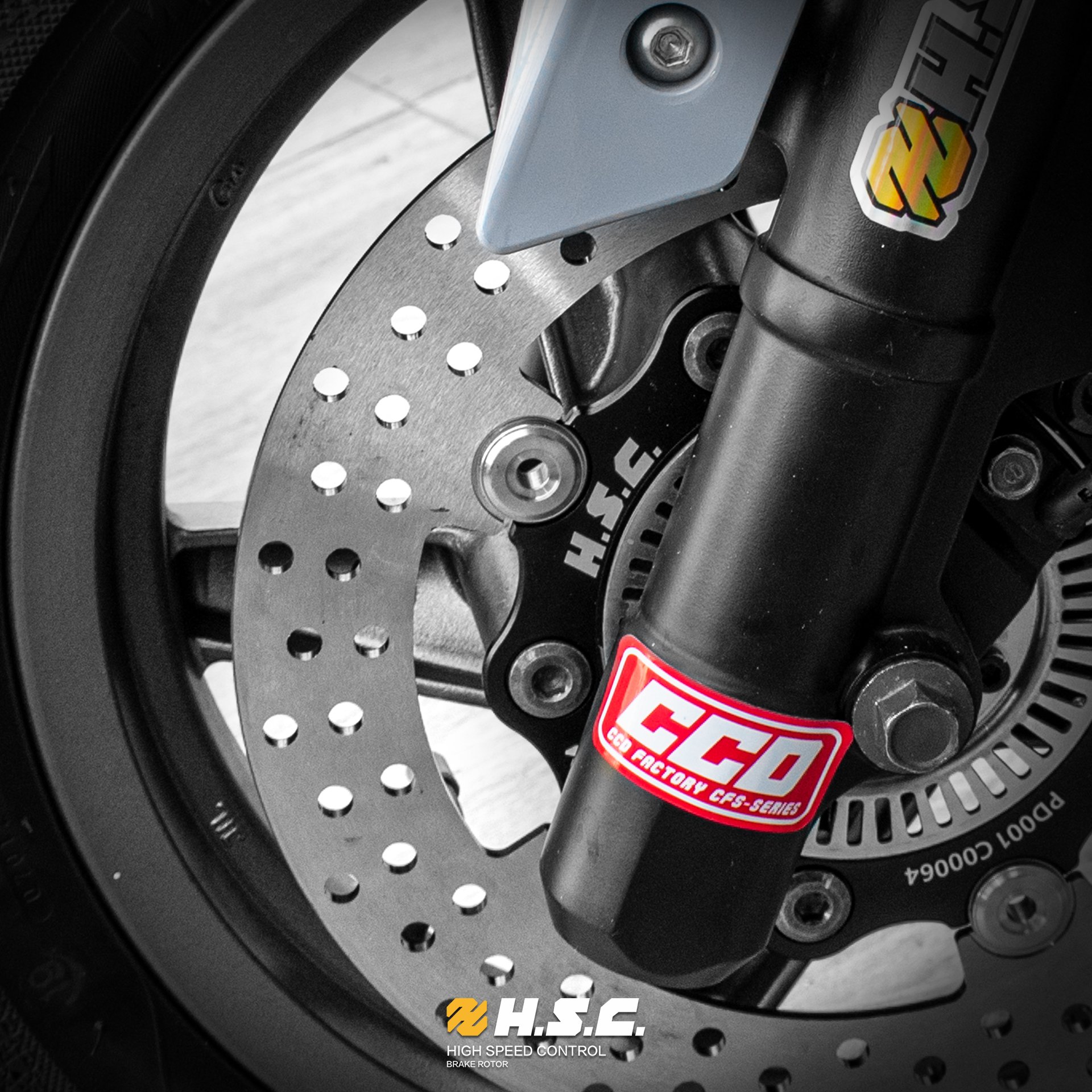 FBD022 Motorcycle 245MM Front Floating Brake Discs Rotors for PGO TIGRA NON-ABS ALPHA-MAX