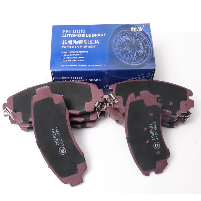 Noiseless Safe Comfortable Pure Ceramic Formula Car Brake Pads for Audi A4 Cabriolet A5 A5 Sportback A6 A6 Avant A7 Sportback A8