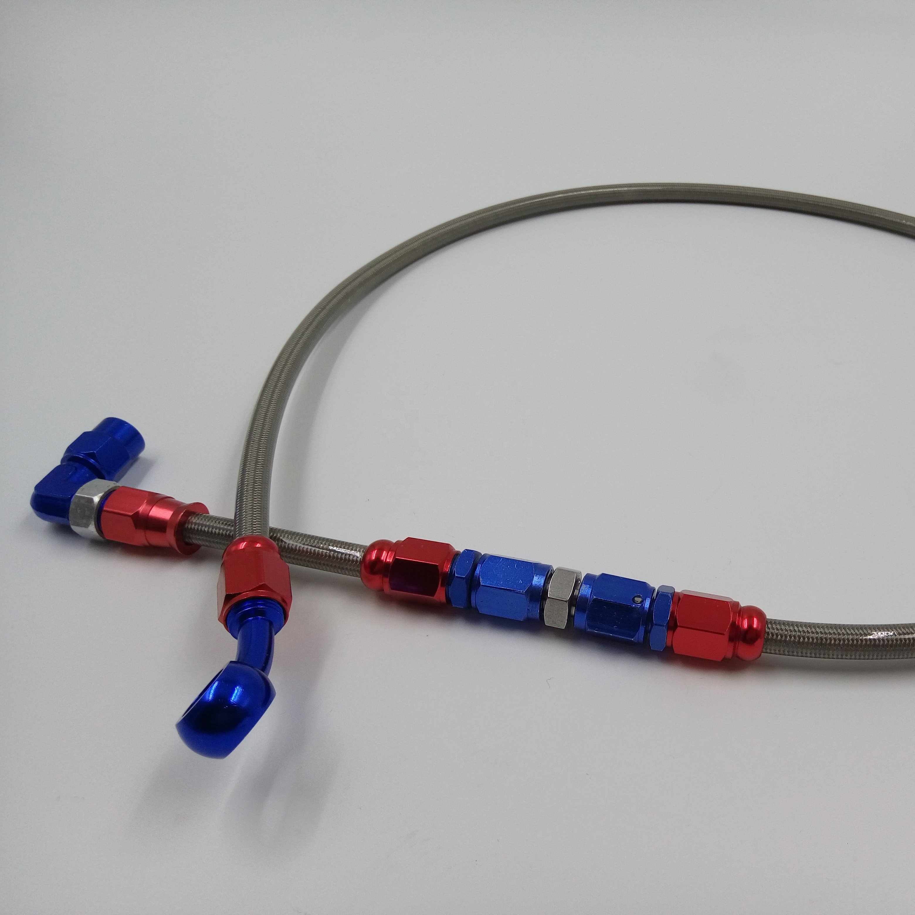 PTFE/Teflon Braided Hydraulic Hose High Temperature Resistance Racing teflon Brake Line Kit
