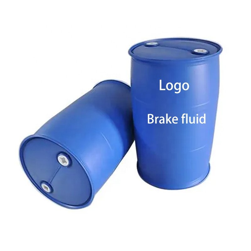 Manufacturer Brake Fluid Supplier 1000litre Drum Yellow Color Brake Fluid for Car