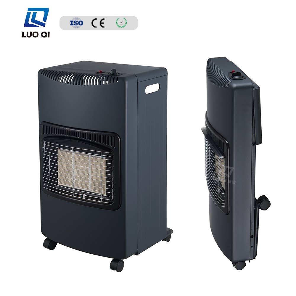 European Portable Easy Moving Winter Home Heating Butane Cylinder Living Room Gas Heater for Sales Ckd Skd