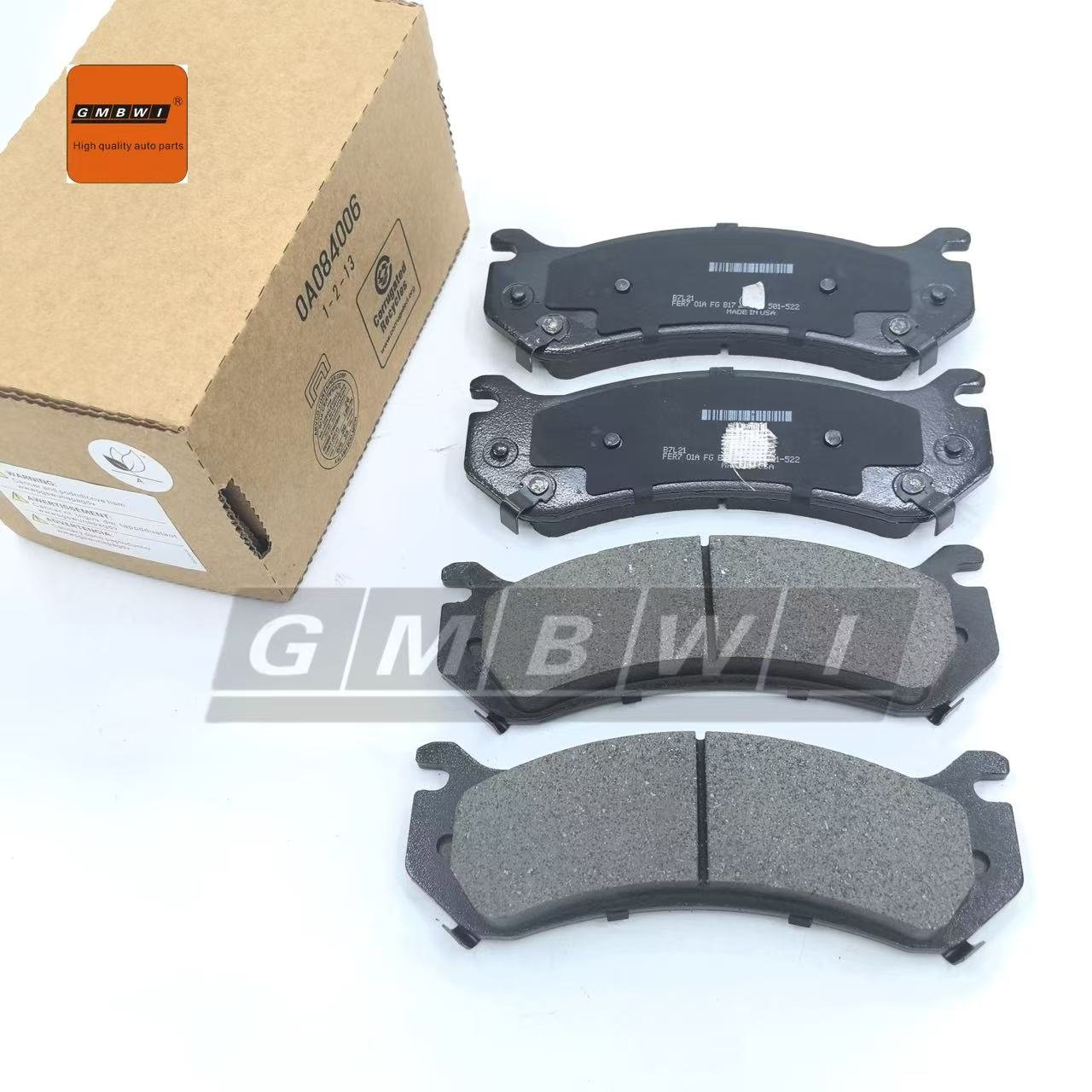 Auto Parts Ceramic Brake Pads for CADILLAC ESCALADE 17D785CH 88909671 15886462 18026217 18041762 18048101 19210705 19210707