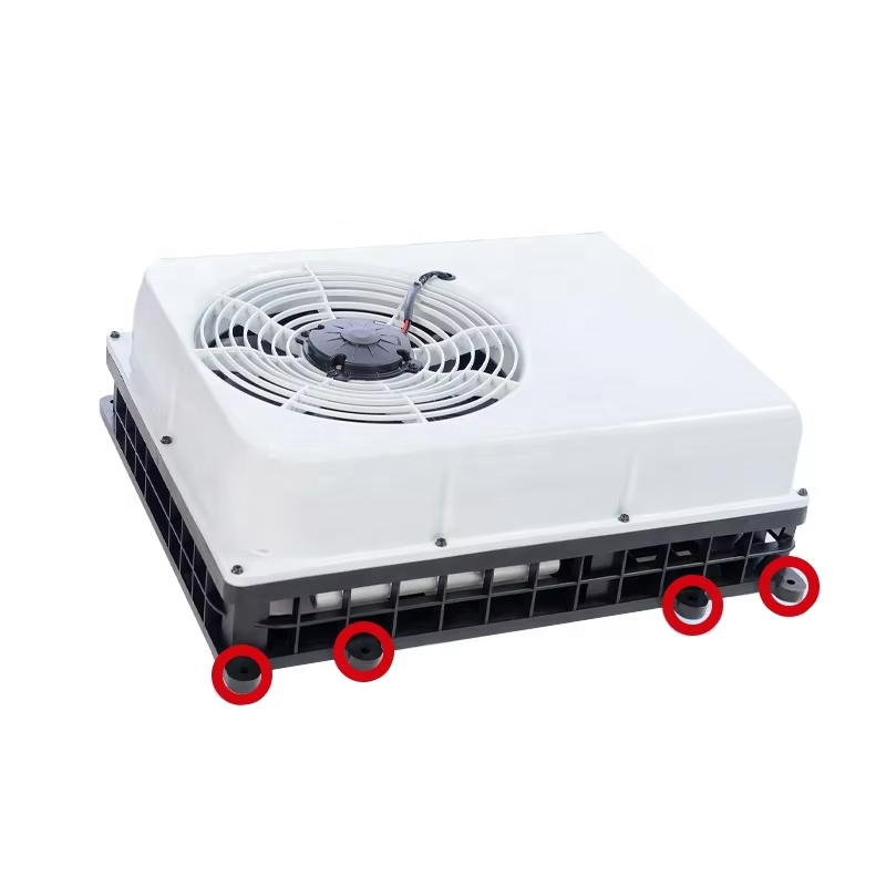 Factory Manufacturer Universal Tractor Car Air Conditioner 2300W 2100W DC 24V AC.161.078 Intelligent RV Parking Cooler R134a