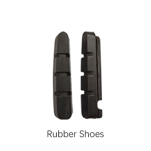 Road Bike C-Brake Caliper Pads Bicycle Brake Shoes Rubber Blocks Light-Weight Replaceable for Shimano