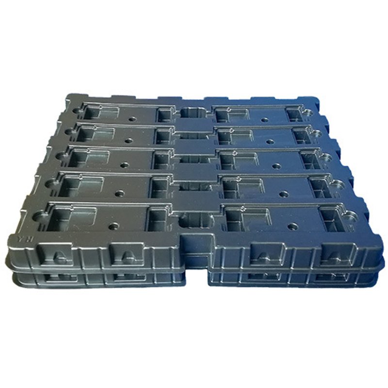 Customized Thermoforming Turnover Tray Auto Parts Thick Plastic Tray for Cylinder Part Other Auto Brake Part Tray
