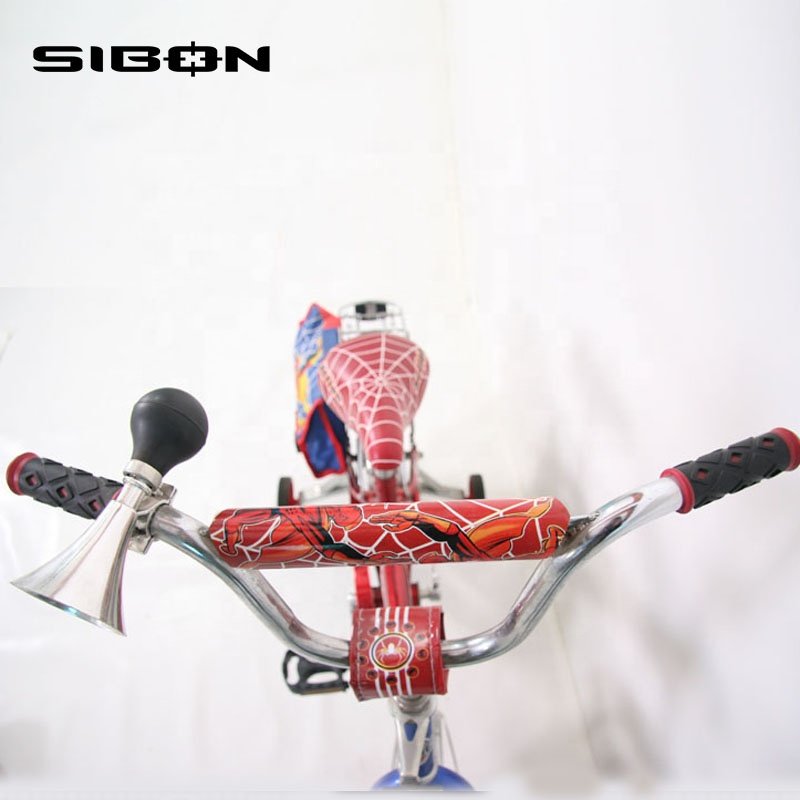 SIBON B0110113 12 Inch Steel Fork Steel Frame Aluminium Alloy Rim Caliper Brake Cartoon Sticker Bicycle for Kids Children