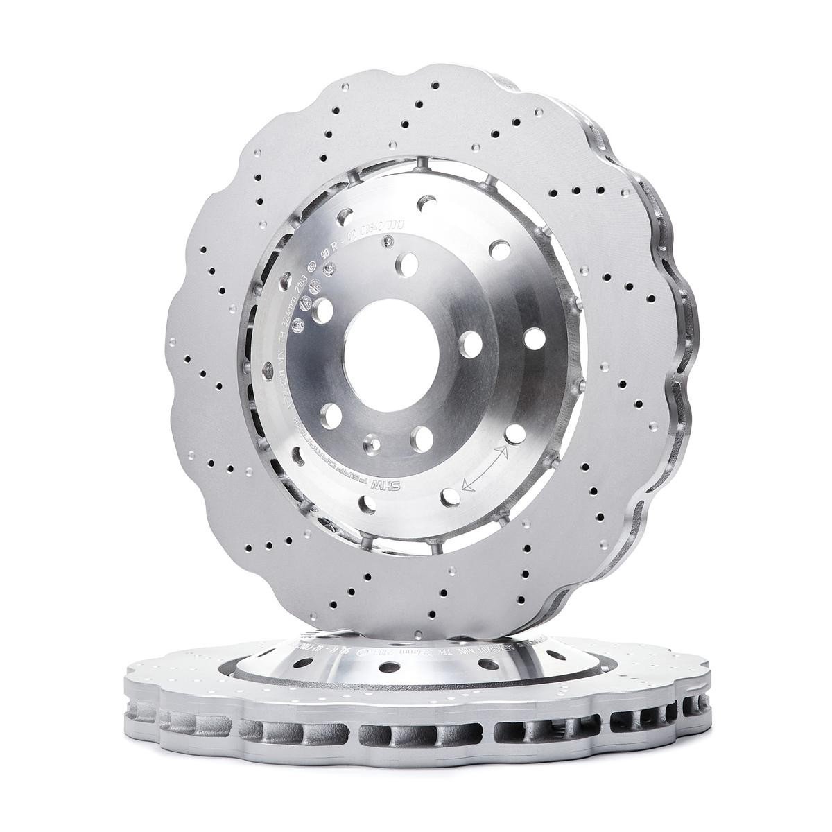 Auto Brake Parts Rear Axle Brake Disc Rotor 4S0615301B 420615301A 420615301D for AUDI