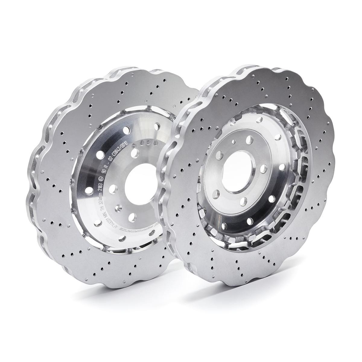 Auto Brake Parts Rear Axle Brake Disc Rotor 4S0615301B 420615301A 420615301D for AUDI