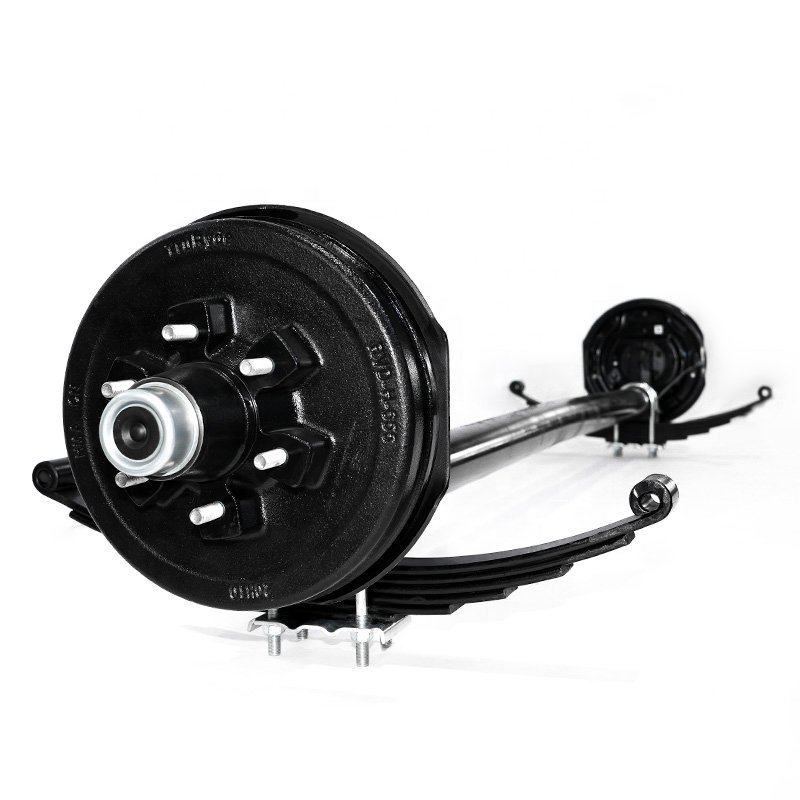6000lbs Trailer Axle Assembly with Electrical / Hydraulic Drum Brake American Style for Trailer