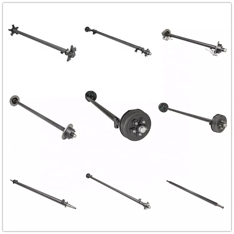 6000lbs Trailer Axle Assembly with Electrical / Hydraulic Drum Brake American Style for Trailer