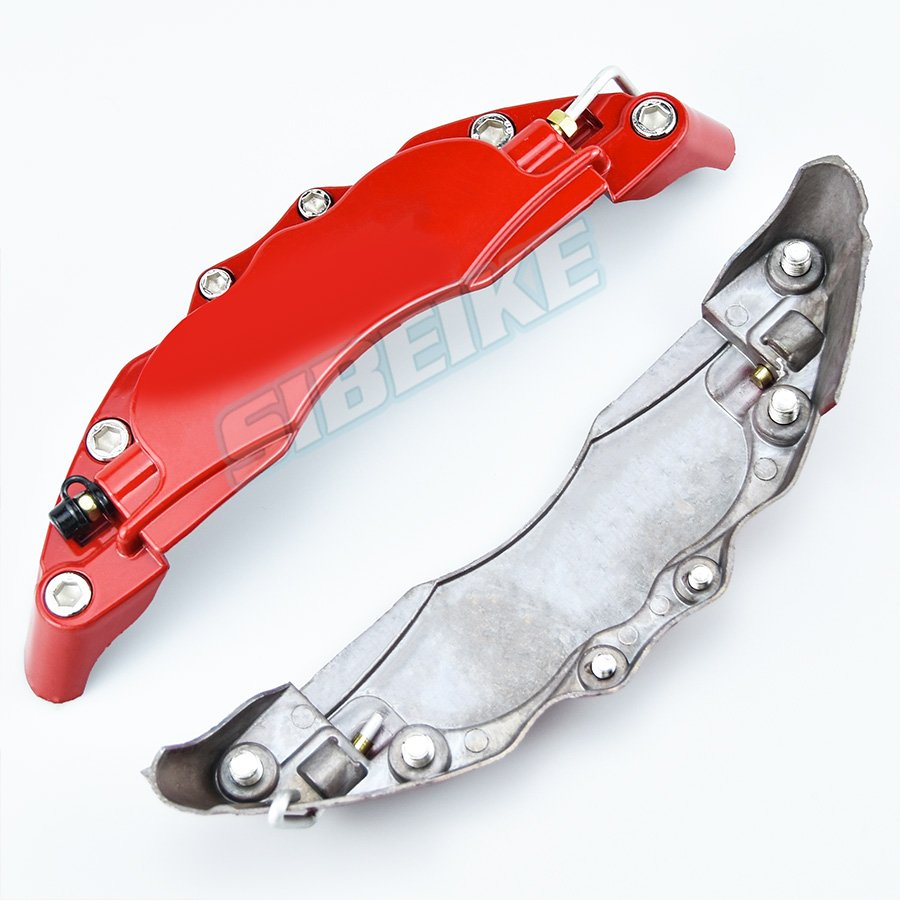 Universal Aluminum Red 2pcs/set Brake Caliper Covers