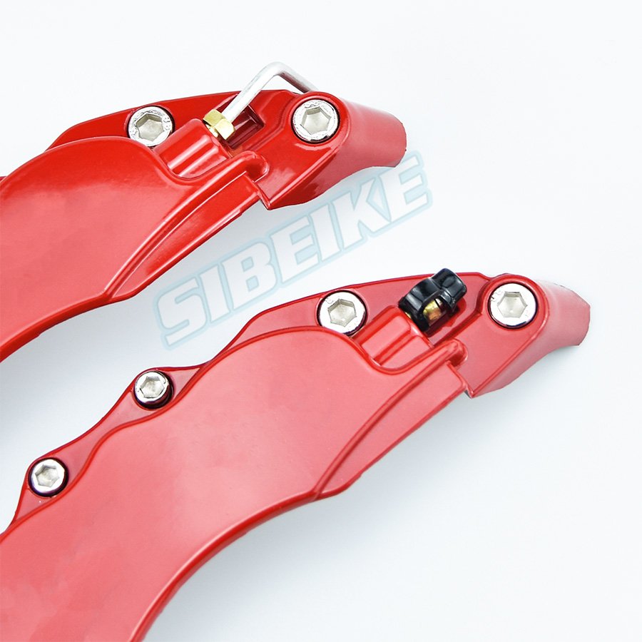 Universal Aluminum Red 2pcs/set Brake Caliper Covers