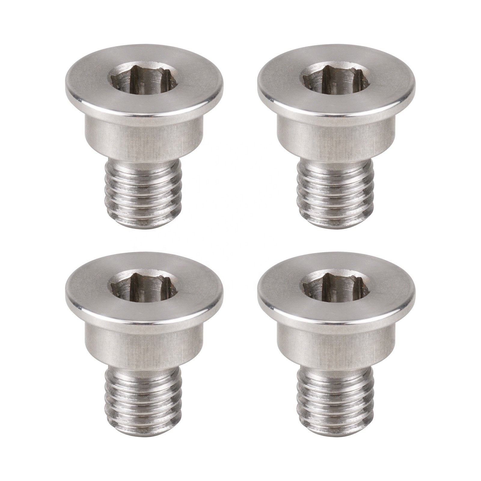 BEVINSEE 4x Stainless Disc Brake Rotor Set Screw for BMW E36 E46 E90 F30 325i 328i 335i M3