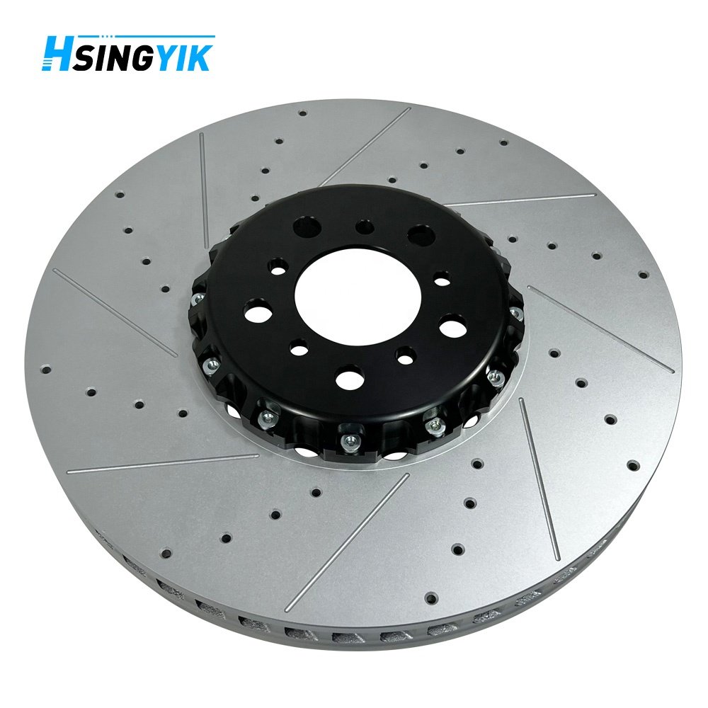 Hsingyik 34112284901 34112284902 395 MM Grooved Drilled Slotted Front Brake Disc Rotor for BMW X5 F15 F85 X6 F16 F86