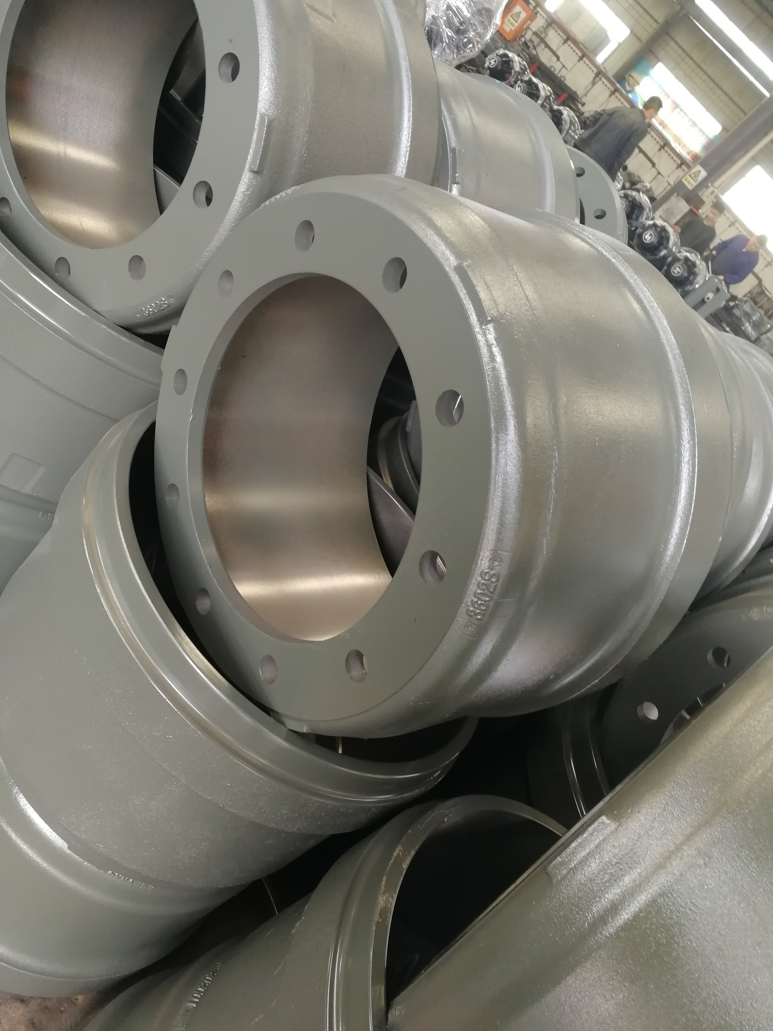 American Type Steel 3600A 3600AX Brake Drum for Semi-Trailer Truck Parts 24V Used/New Condition for Trailer Axle