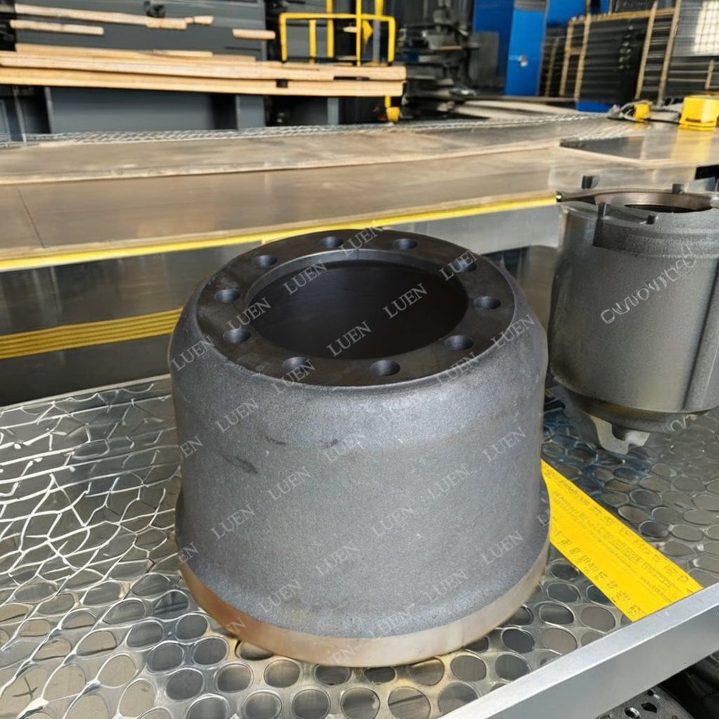 American Type Steel 3600A 3600AX Brake Drum for Semi-Trailer Truck Parts 24V Used/New Condition for Trailer Axle