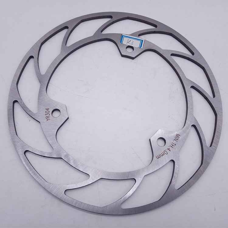 Custom Lightweight 220mm Motorcycle Rear Brake Disc Rotor for Yamaha YZF R3