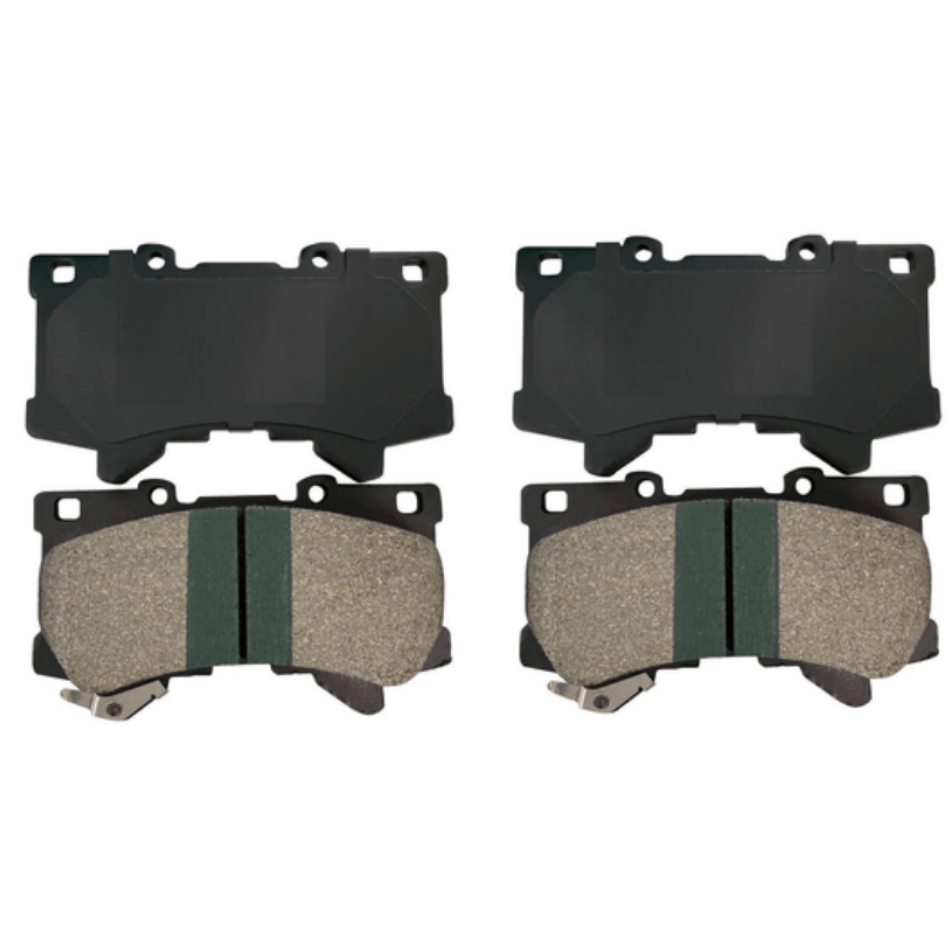 Auto Semi-Metallic Ceramic Brake Pad 04465-60380 04465-02580 04465-AZ231 for Lexus LX500d AWD 2021-LAND CRUISER 300 3.3 2021-