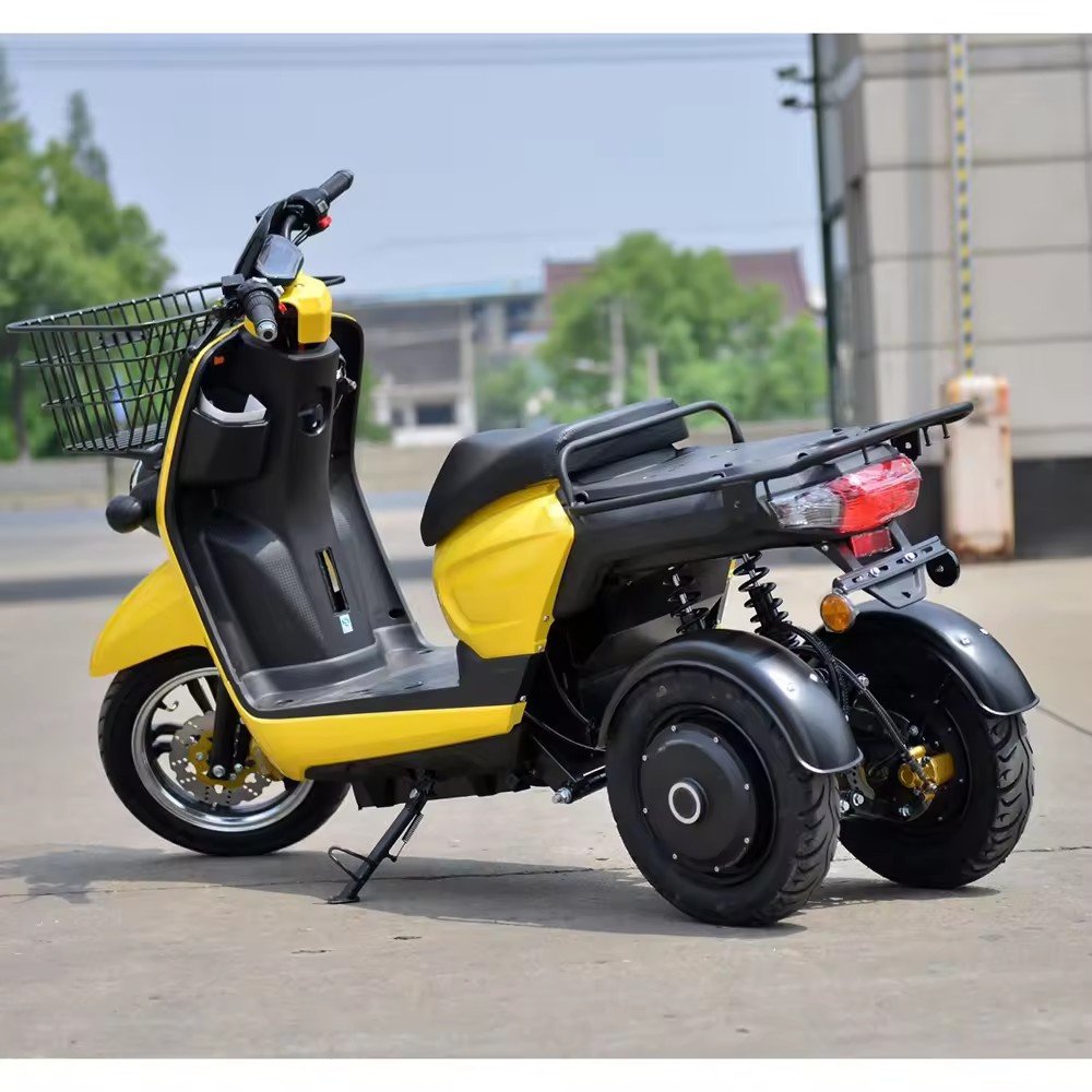 High Range New Tilt Design Three-wheeled Electric Scooter Express Bike