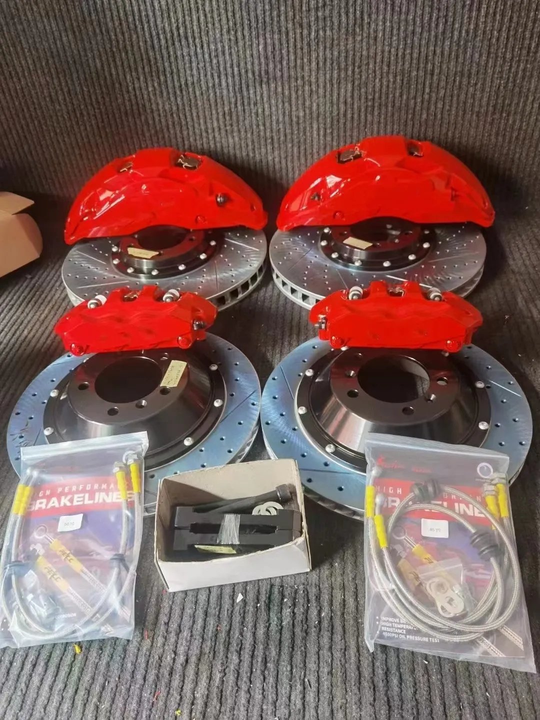 Big Brake Caliper Kit Brake Discs Front Rear Wheel Car Upgrade Auto Brake System Pads for bmw F30 F80 M3