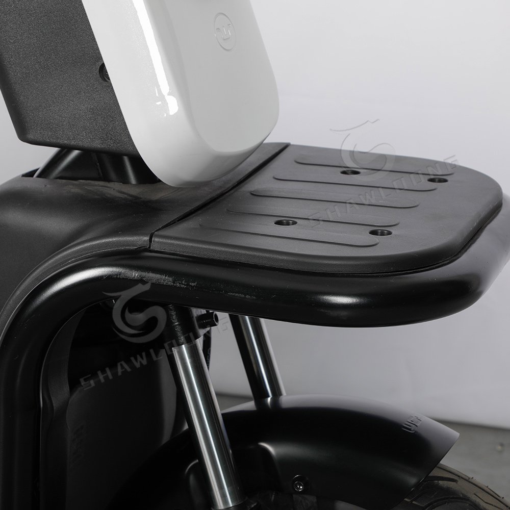 Adult Two Wheel Moto Electrica Scooter with Pedal Assisted Electric Motorbike for Sales LED 500W Trike Bicycle 2 Passenger Open