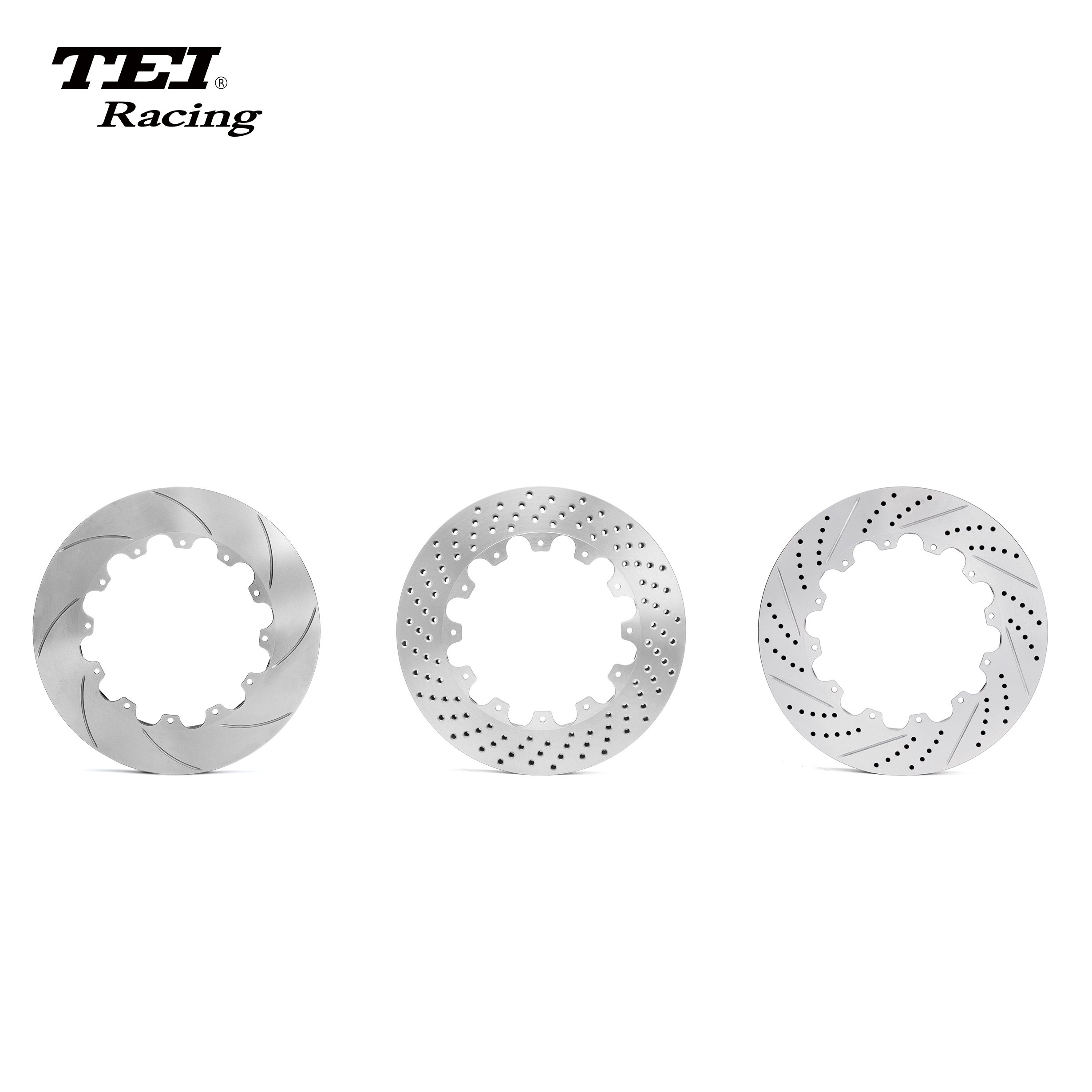 Front Big Brake Kit 4 Piston Caliper with 355*28 mm Rotor BBK Auto Brake System for VW GOLF 8 18 Inch Car Rim