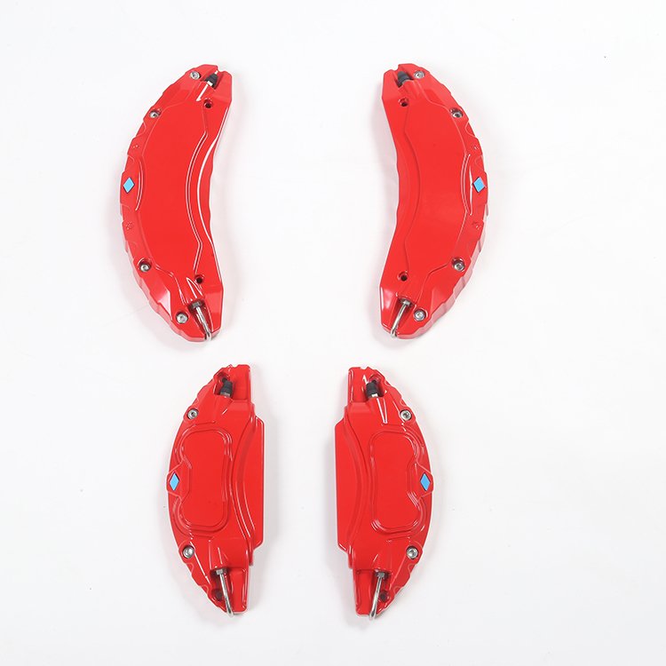 4 Pack 19/20/21 Inch Wheel Hub Red Brake Caliper Covers for Rear Wheels New Condition Fitting Tesla Model 3 and Model Y