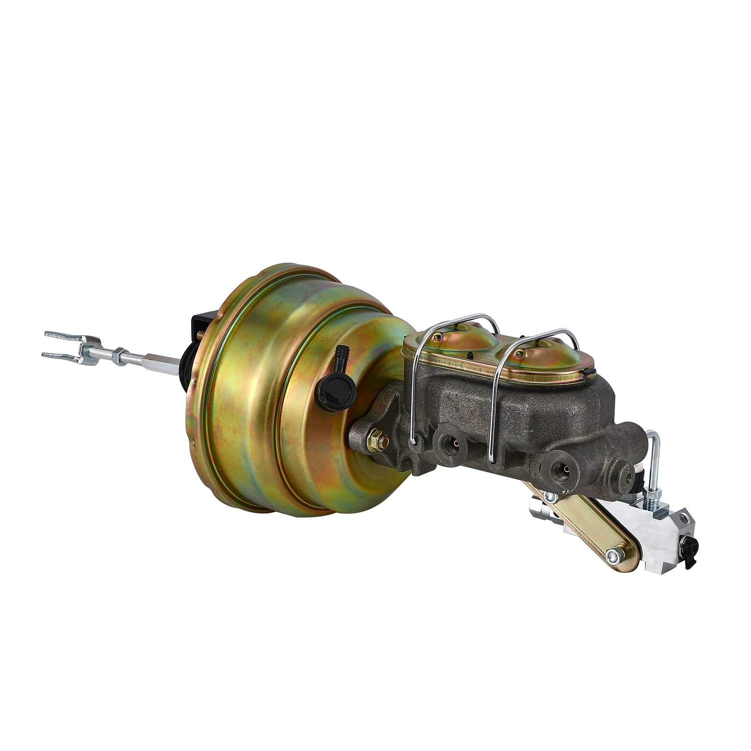 Dual 8 Inch Brake Booster Master Cylinder Combo 1-1/8 Inch Bore