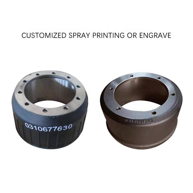 High Quality 64221-3502070 Semi Trailer Heavy Duty Truck Brake Drums Wheel Hub for BPW